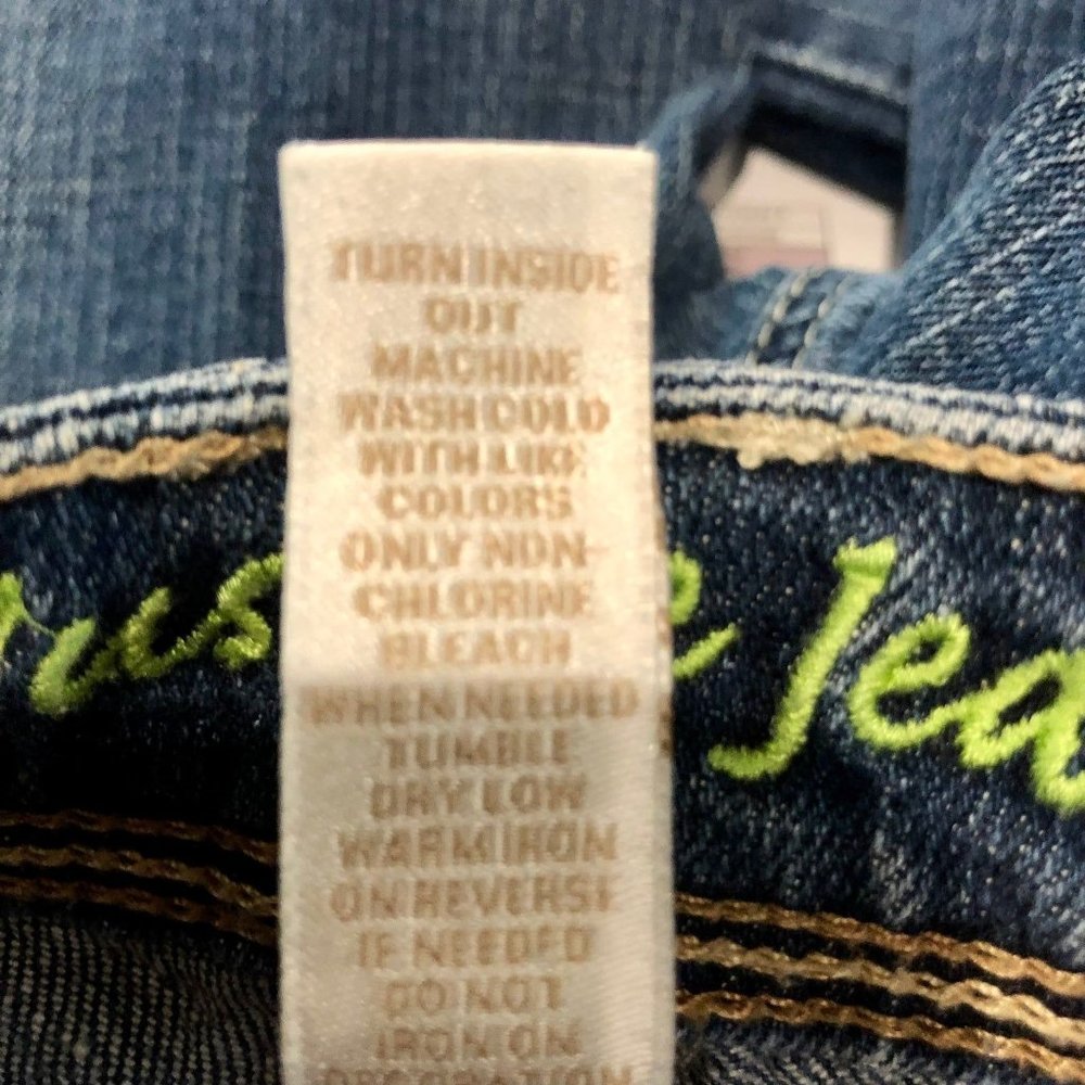 Justice I ❤️Justice Jeans Simply Low Girls 10R Used - Picture 10 of 11